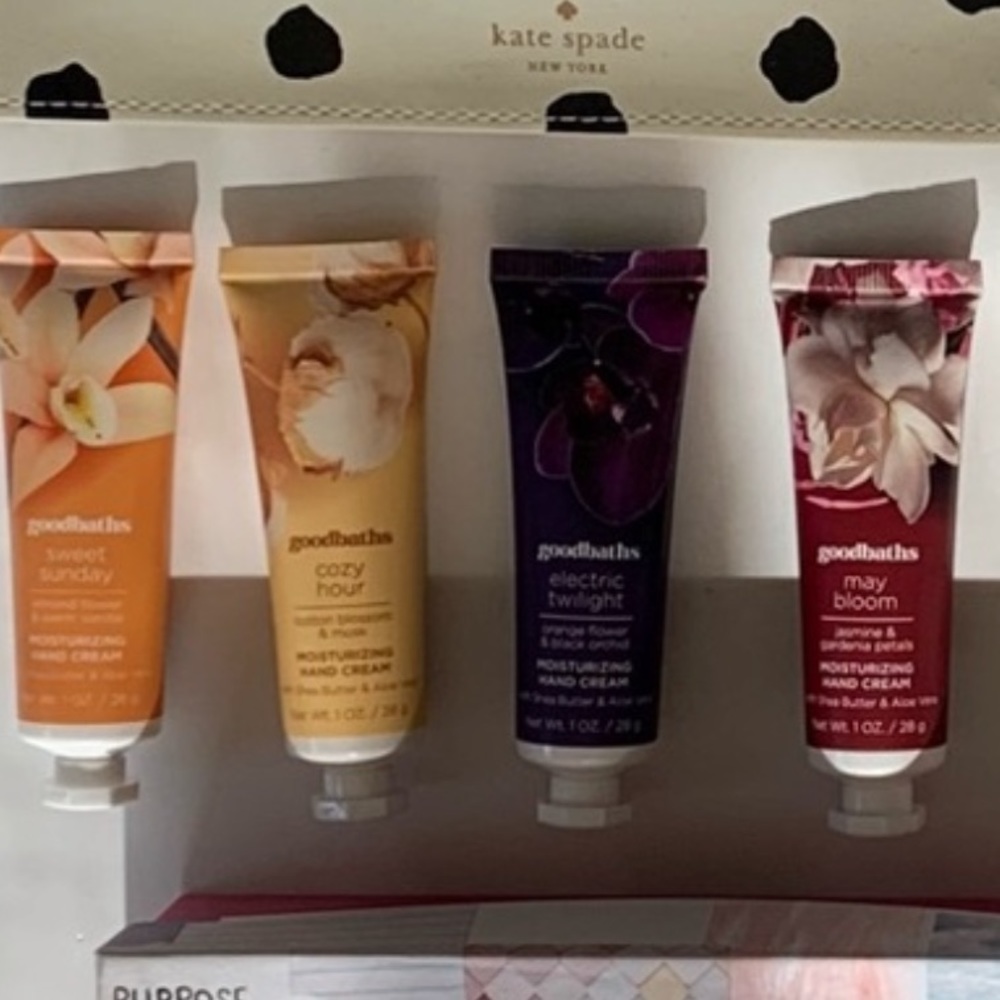 GoodBaths lot stocking stuffers hand cream 4-pack girl gift lotion elf Christmas - Picture 2 of 2